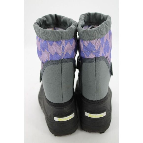 Columbia Boots Pink & Purple Chevron Girls (BC 1327-054) Winter Snow Size 10 - Picture 8 of 10
